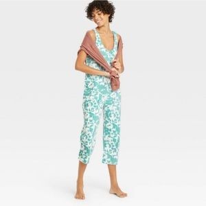 Tie Dye Fleece Cropped Romper